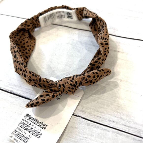 🆕NWT H&M Leopard Bow Hairband •Add-On• - Picture 3 of 4